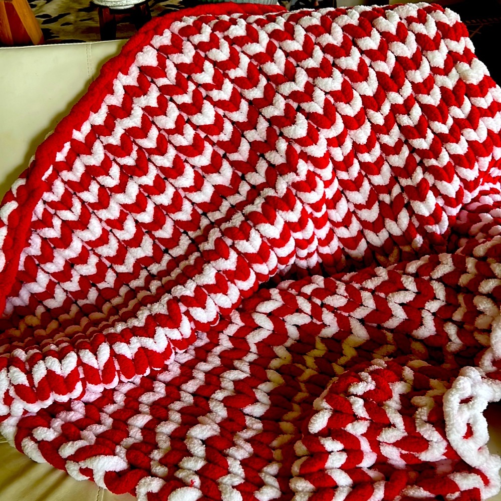 Chunky Knit Throw